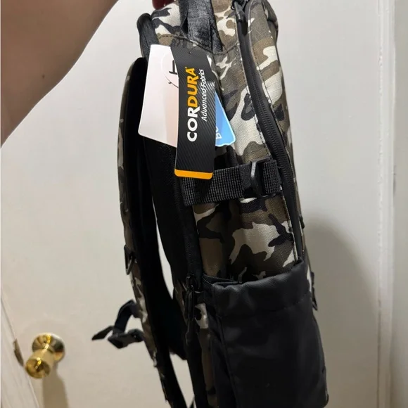 Jordan Cordura Backpack Green Camo Black MA0899-650 Brand New MSRP $95